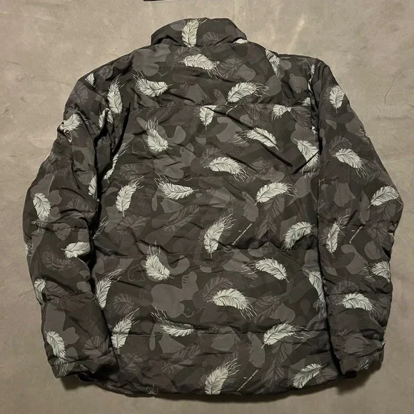VTG Penfield DPM Down Stroke Feather Print Puffer Jacket Mens XL Outdoors Winter - Picture 2 of 9